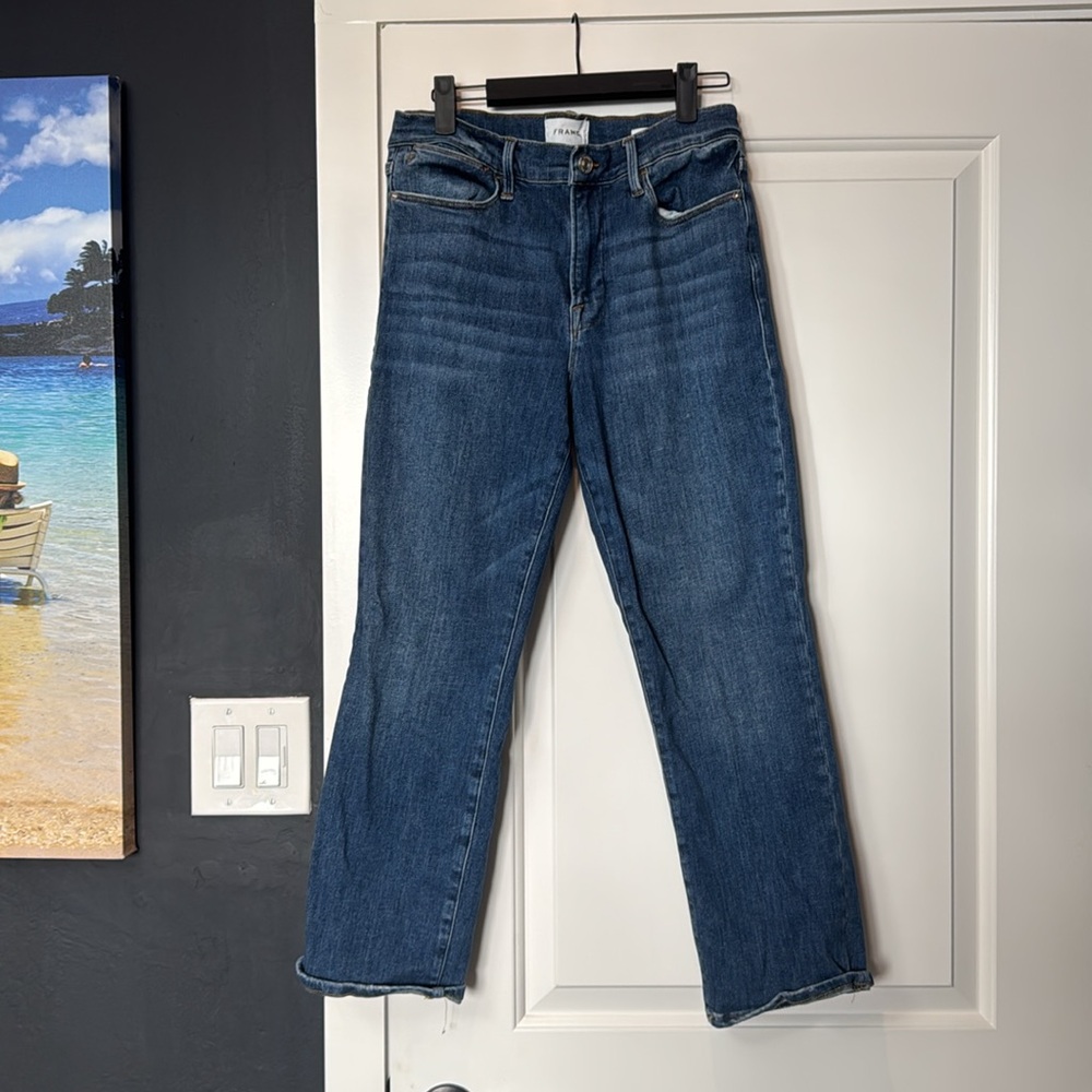 Frame Le High Straight Denim Jeans